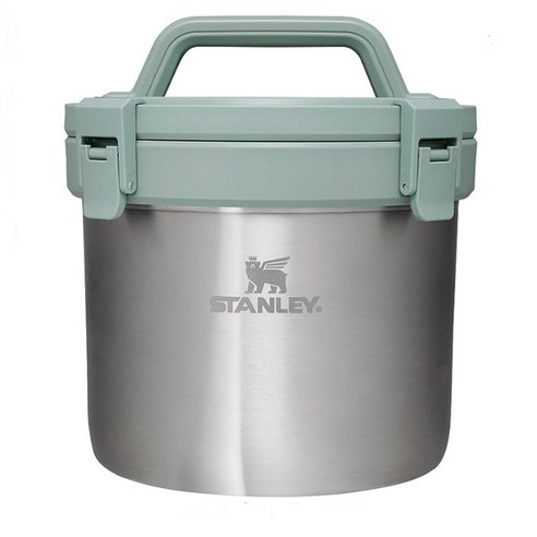 스탠리 밥통 국통 죽통 보온통 어드벤처 크록 캠핑용 2.8L 스텐리 Stanley Pot, 그린, 1개