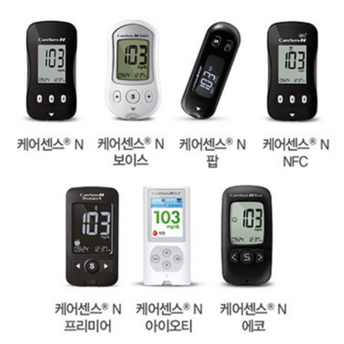 케어센스N 혈당측정검사지 100매입(50개X2), 2개, 50개입