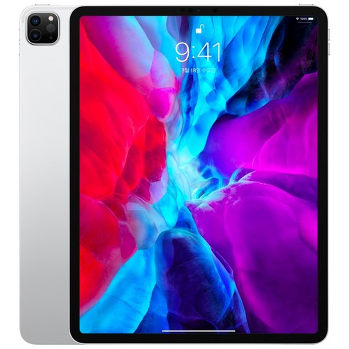 Apple iPad Pro 12.9 4세대, 실버, 256GB, Wi-Fi