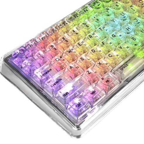 오타 지옥 탈출! 투명 한글 키캡으로 키보드 인생 레벨업 ✨ 투명키캡