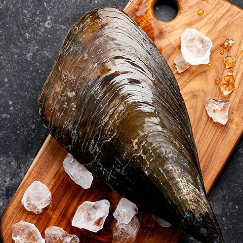 거제도에서 직접 채취한 신선한 키조개로 만든 건강한 식사