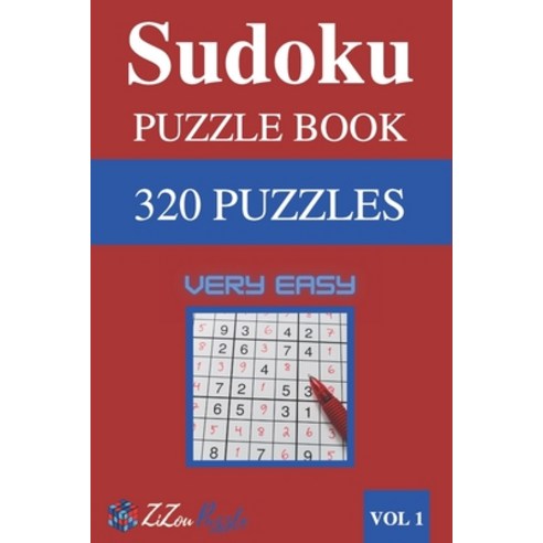 Sudoku Puzzle Book: 320 Very Easy Sudoku Puzzles with Solutions - VOL1 Paperback, Independently Published, English, 9798593247155