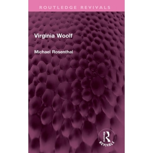 (영문도서) Virginia Woolf Hardcover, Routledge, English, 9781032541303
