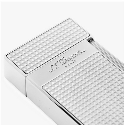 시간을 초월하는 품격, 듀퐁 비기 다이아몬드 헤드 실버 라이터