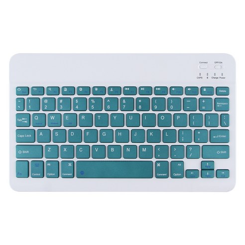 [시요] IPad 키보드 및 마우스 콤보 무선 블루투스 키보드 Teclado For iPad Mini 6 12.9 Xiaomi Pad 5 Samsung Huawei Tablet, dark green, 10 inch