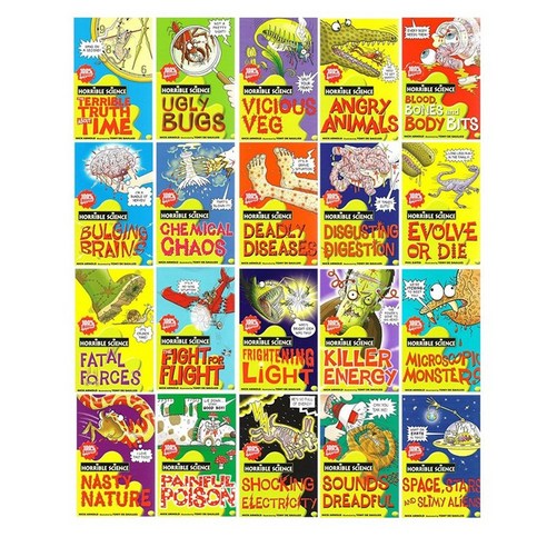 Horrible Science Bulging Box of Books로 짜릿한 과학 탐험을 시작하세요!