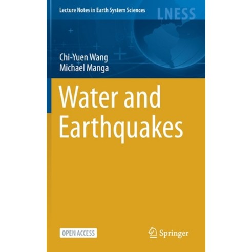 Water and Earthquakes Hardcover, Springer, English, 9783030643072