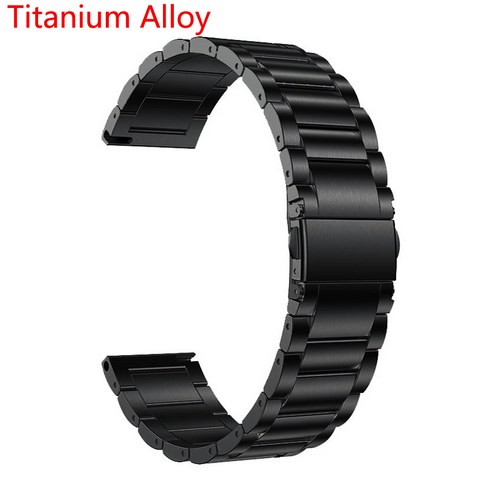 Garmin Venu 2 Plus SQ Vivolife Approach S40 가민 스트랩 티타늄 금속 손목대 20mm 22mm 빠른 릴리스 시계줄, #3