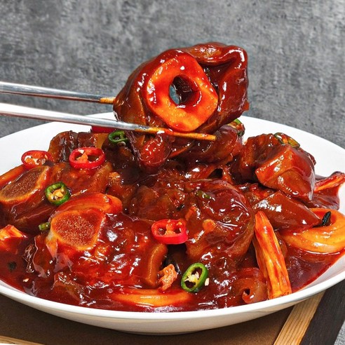 성진한우 우족찜 야식 간단캠핑요리 밀키트 간편식 한우우족찜 700g