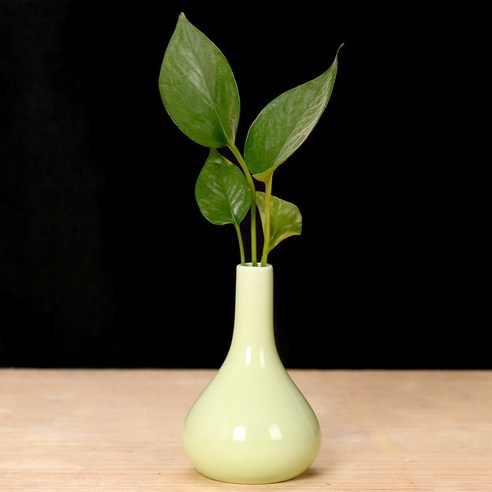DFMEI 꽃병. 화병.Vase.--수배꽃꽂이 물병 화병 도자기 상큼한 유럽식 거실 세팅 심플 화기 홈웨어입니다.액세서리입니다, DFMEI.큰 연꽃 녹색