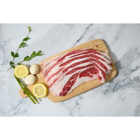 소고기 800g 모둠 갈비살+살치살+부채살+우삼겹+등심스테이크 각 200g 소고기세트, 갈비세트800g(갈비등심부채우삼겹)