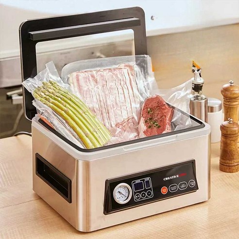 업소용진공포장기 깔끔한 디자인 가정용 진공 포장기계, 진공포장기 VP100