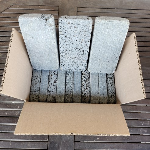 현무암 굴림 벽돌로 완성하는 꿈결 같은 정원: 자연의 숨결을 담은 아름다운 공간 연출 디딤석