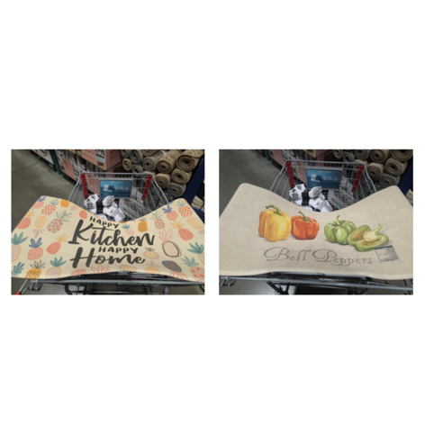 코스트코 아파치밀스 명품 주방매트 발매트 하와이 파프리카 디자인 주방소품 0417