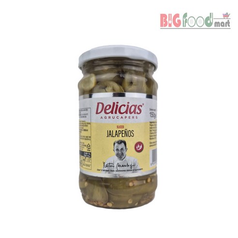 델리시아스 할라피뇨 슬라이스, 310g, 1개