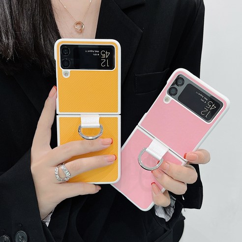 갤럭시 Z플립3 파스텔 컬러 케이스 지플립 제트플립3 z플립3케이스