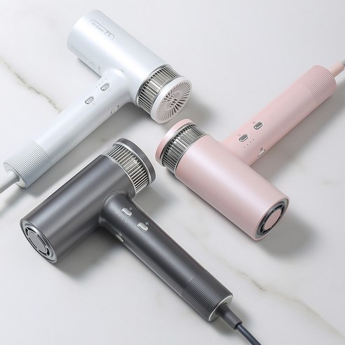 예스뷰티 스마트 음이온 케어 블로우백 BLDC 헤어 드라이기 1300W, 티타늄 그레이