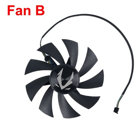 그래픽카드 지포스 컴퓨터 냉각 팬 교체 ZOTAC RTX 2060s 2070 2070s 2080 AMP 그래픽 비디오 카드 쿨러 87mm GA92S2U, 3.2pcs fan