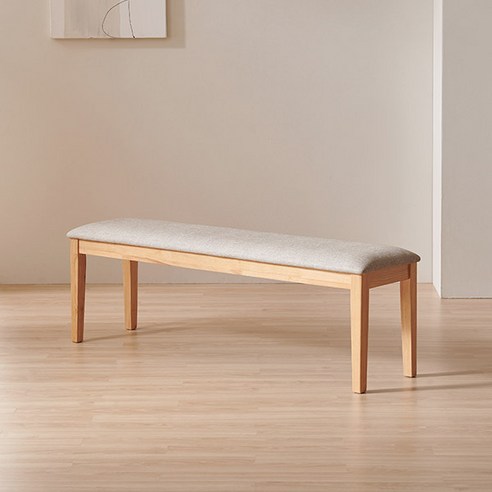 실용성과 아름다움을 겸비한 삼익가구 어썸 3인용 원목 벤치