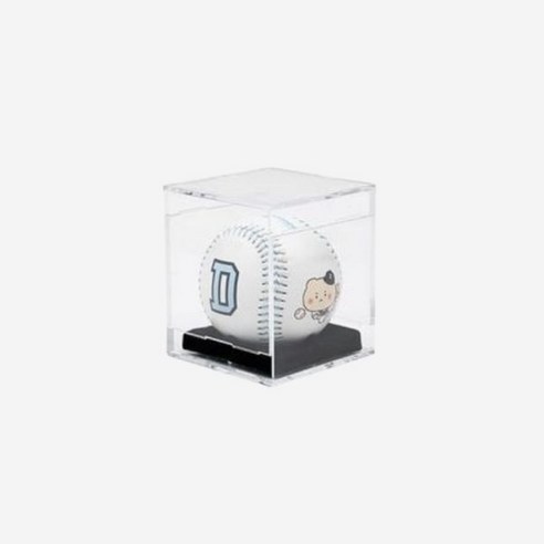 두산 베어스 x 망그러진곰 기념구 (보호 커버 포함) Doosan Bears Manggom Commemorative Baseball (with Case)