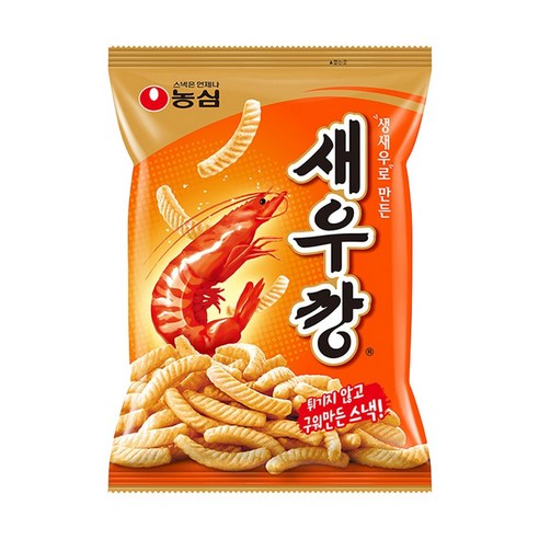 농심 핵맛탱 새우깡 (90gx1) 탕비실 사무실 손님접대 아이들 청소년 간식, 90g, 10개