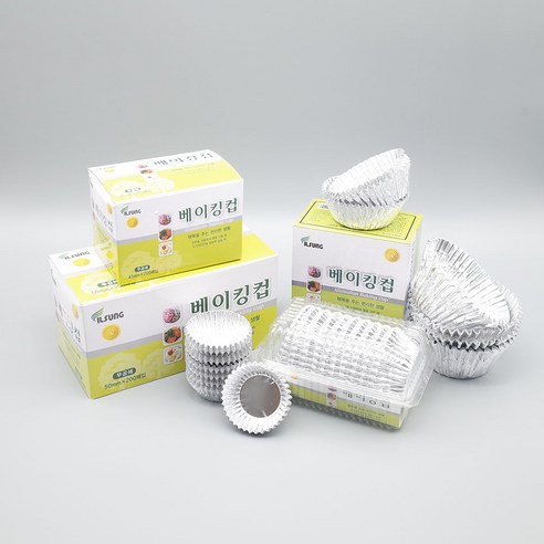 맘앤팩 알루미늄 오븐 베이킹컵 45mm 1개 (약 200매) 이홈베이킹 맘앤팩 알루미늄 오븐 베이킹컵 45mm 1개 (약 200매) 이홈베이킹