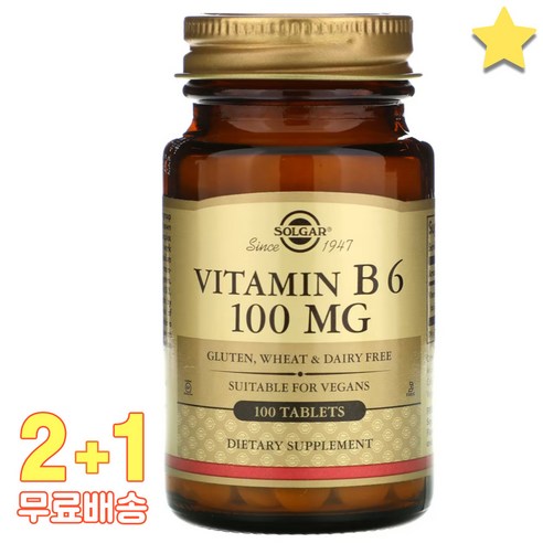 솔가 비타민B6 100 mg 100정, 1개