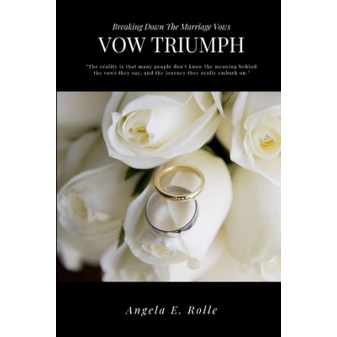 (영문도서) Vow Triumph Paperback, Angela E. Rolle, English, 9780578514055