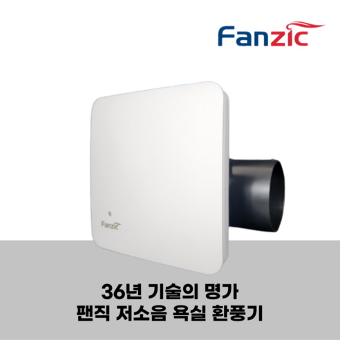 팬직 욕실용 환풍기 화장실 저소음 팬 아파트 설치 교체 TFV-D10XPA, 1개