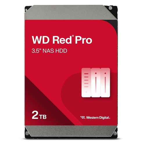 Western Digital 2TB WD 레드 프로 NAS 인터널 하드 드라이브HDD WD2002FFSX 107642, 22TB