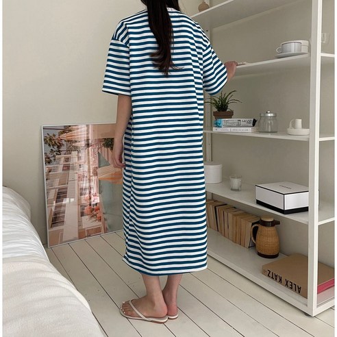 편안하고 세련된 여름용 빅사이즈 원피스