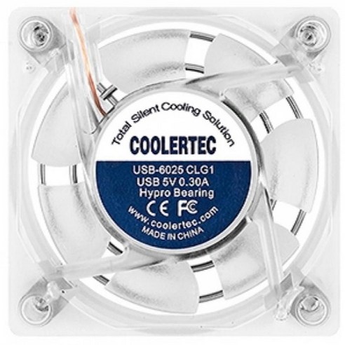 CoolerTec USB-6025-CLG1 60mm USB 팬쿨러