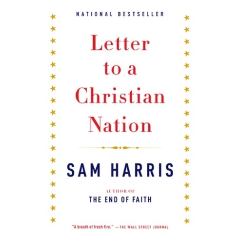 (영문도서) Letter to a Christian Nation Paperback, Vintage, English, 9780307278777