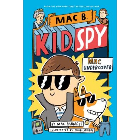 (영문도서) Mac Undercover (Mac B. Kid Spy #1) Volume 1 Hardcover, Orchard Books, English, 9781338143591