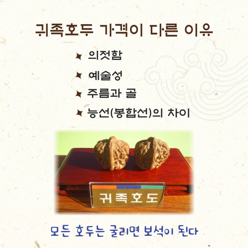 장흥 귀족호두 양각: 전통과 품격을 담은 특별한 선물