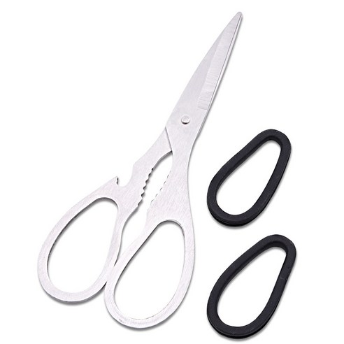 다기능 스테인레스 스틸 주방 가위는 호두 바베큐 가위를 자를 수 있습니다., 2.0mm 두께