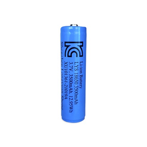 18650배터리 3500mAh 3.7V 리튬이온 충전지 후레쉬용 랜턴용 보호회로 내장, 1개, 1개