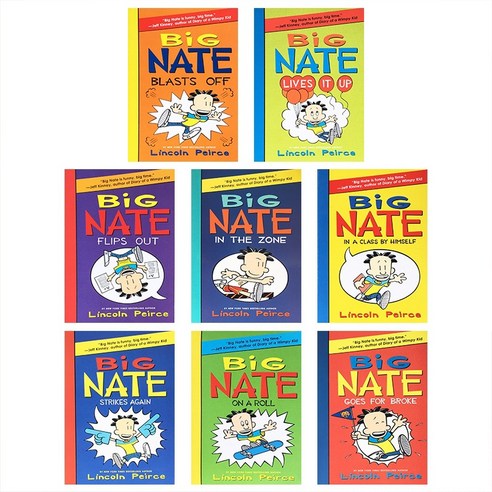 국내 빅네이트 8권 세트 Big nate 영어원서 엄마표영어 음원제공 최강점프3월호 Best Top5