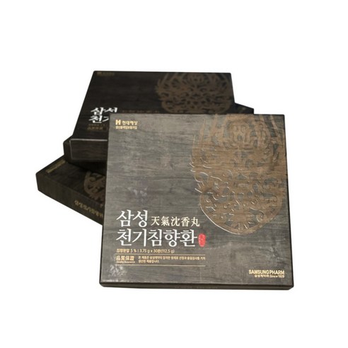 삼성 침향환 황제 홍삼 녹용 산수유 + 쇼핑백 3.75g 30환, 1개