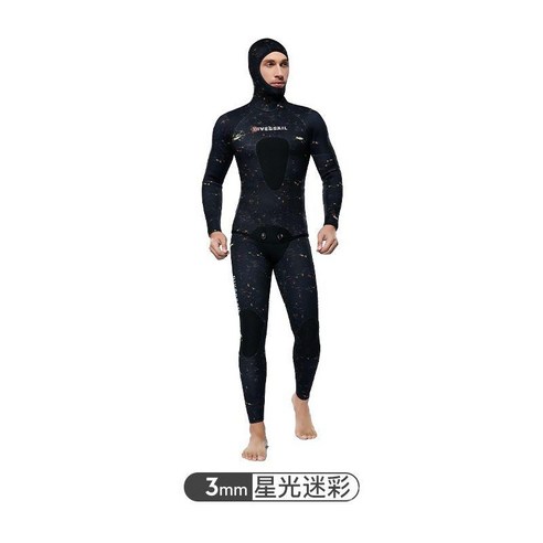 오픈셀 프리다이빙 슈트 스쿠버 더블케이 야마모토 서핑 코드블루 잠수복 전신, 3mm 블랙