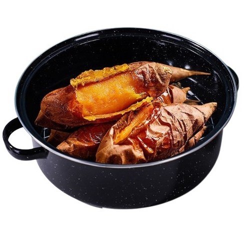 소라네상점 직화구이 고구마 찜기 구이 냄비, 28cm, 1개 - 직화냄비 | 쿠팡