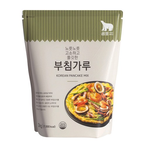 곰표 부침가루, 2kg, 5개