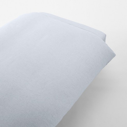 무인양품 MUJI 리오셀 이불 커버, 블루