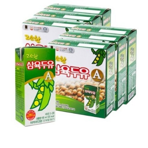 삼육두유 고소한 두유 A, 190ml, 384개