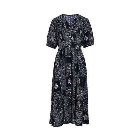 [백화점매장 정품출고] JJ지고트 에스닉 프린팅 롱 원피스 GM8N0OP80