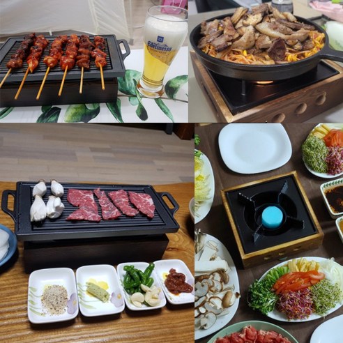 소형 주방 공간을 위한 최고의 선택: 펠리테라 가정용 미니화로세트