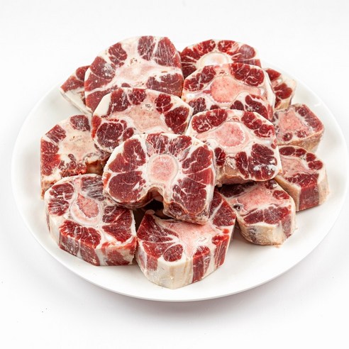 최상급 기름손질된 소꼬리찜용 1kg, 4개