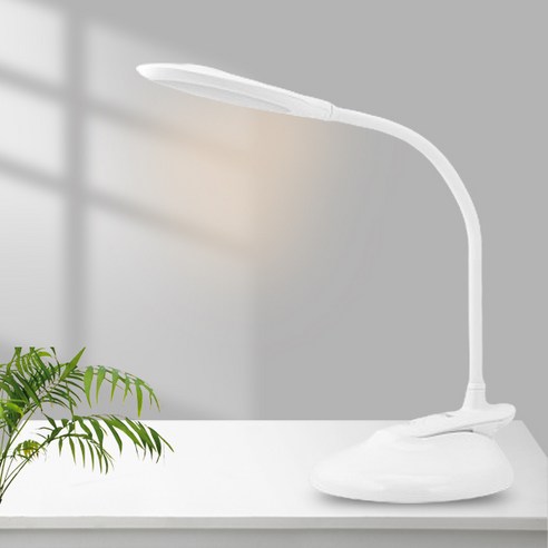 키친아트 24년형 LED 스탠드 학습용 시력보호 공부 독서실 책상 독서등 무드등 단스탠드, KP-130S