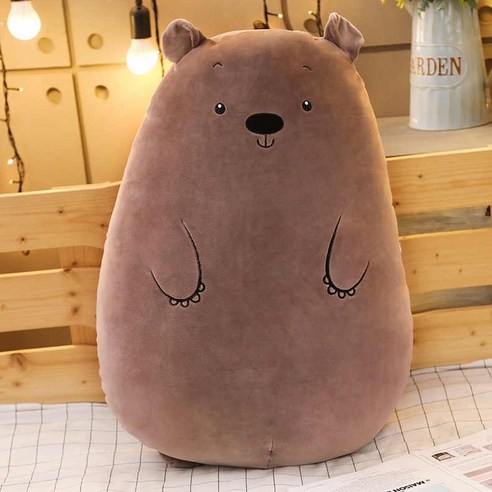 인형 캐릭터 애니멀 수면 쿠션, 돼지 새끼, 50cm [탈착면 분산 건조 가능]