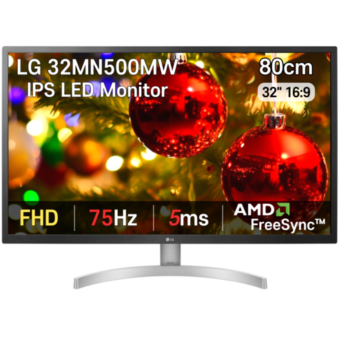 LG전자 FHD IPS 모니터, 80cm, 32MN500MW